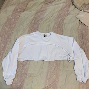 H&M Bolero-Style Cropped Crewneck